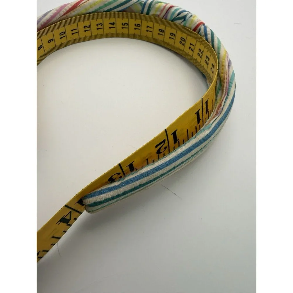 Lot of 6 Knotted Headbands Top Knot Comfort Hair Band Mixed Colors Patterns Used